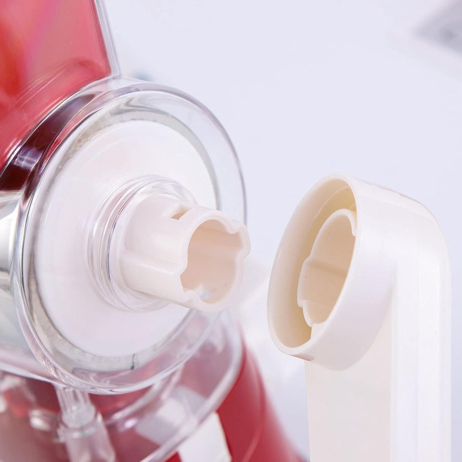 Vegetable Slicer with 3 Interchangeable Blades (SA2510-021)RED Spice and sugar Jar Apricot