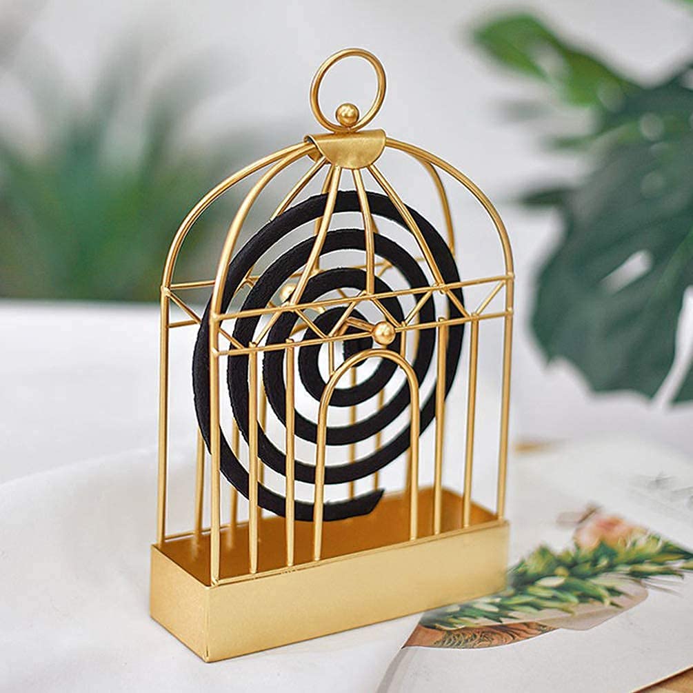 Iron Mosquito Coil Holder-Golden Apricot