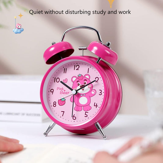 Side Table Alarm Clock SA2405-233(Pink) Clock Apricot