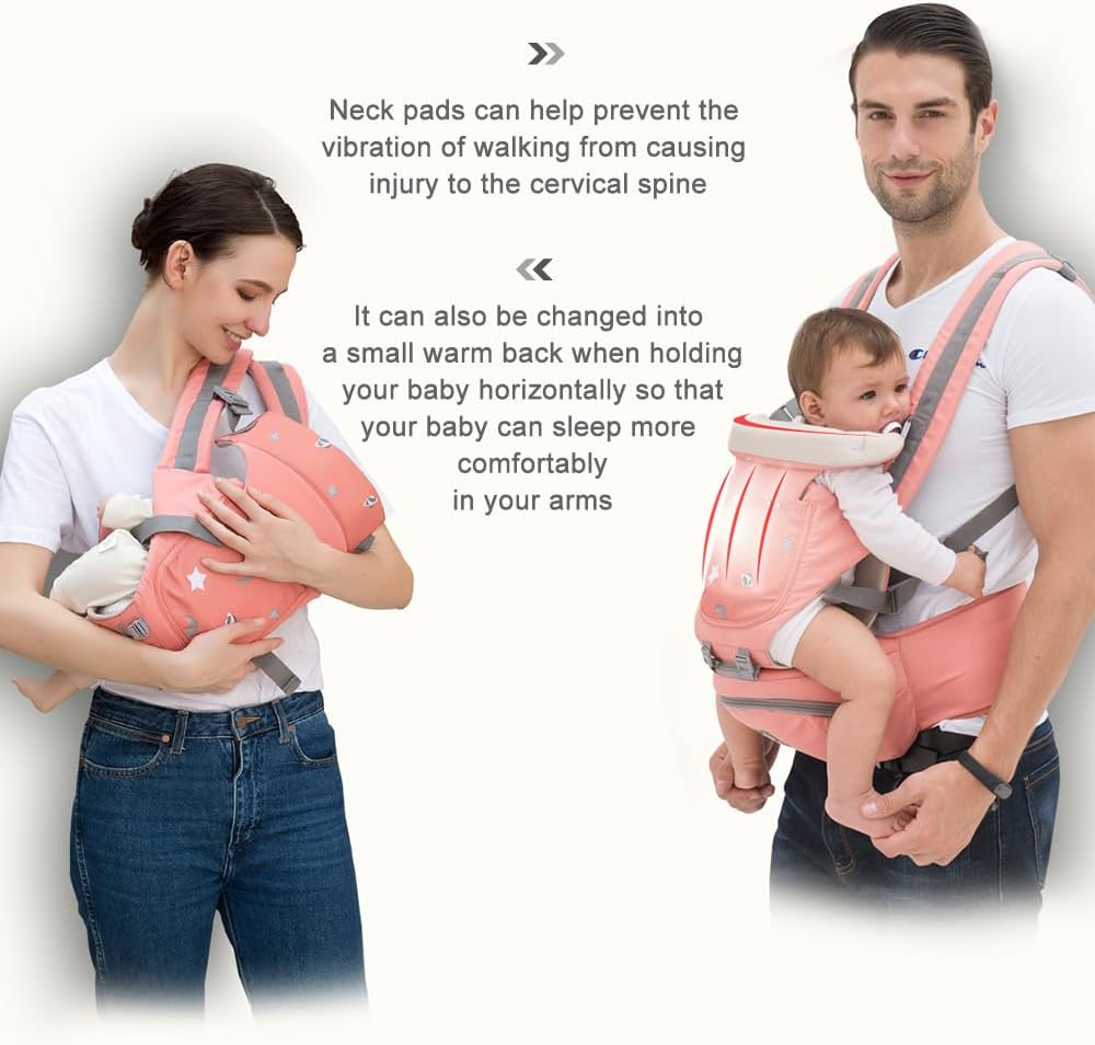 Multifunctional Baby Carrier for Newborn to Toddlers-SA2408-181 Blankets Apricot