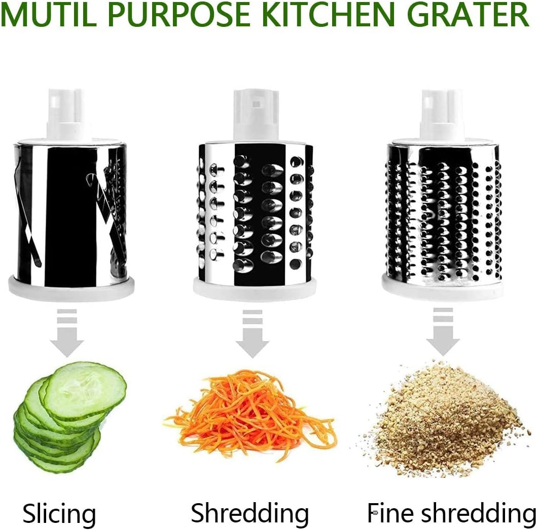 Vegetable Slicer with 3 Interchangeable Blades (SA2510-021)GREEN Spice and sugar Jar Apricot