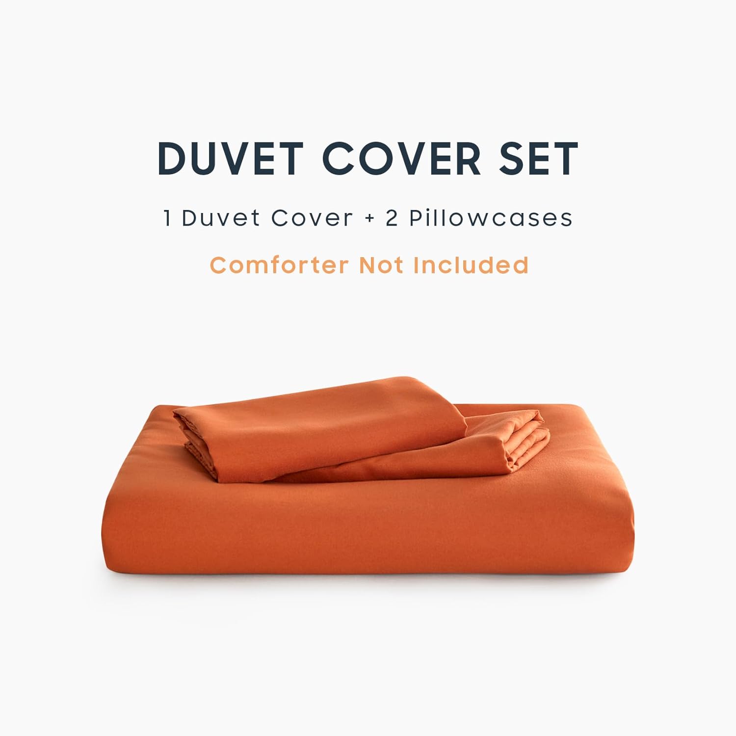 Duvet Cover-Rust Bed Sheets Apricot