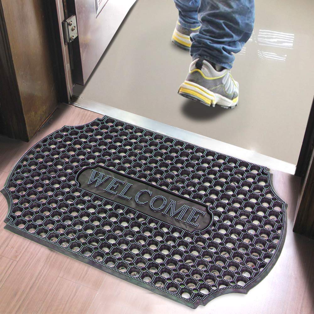 Outdoor Indoor Antislip Door Mat-SA2553-07(Blue) Door Mats Apricot