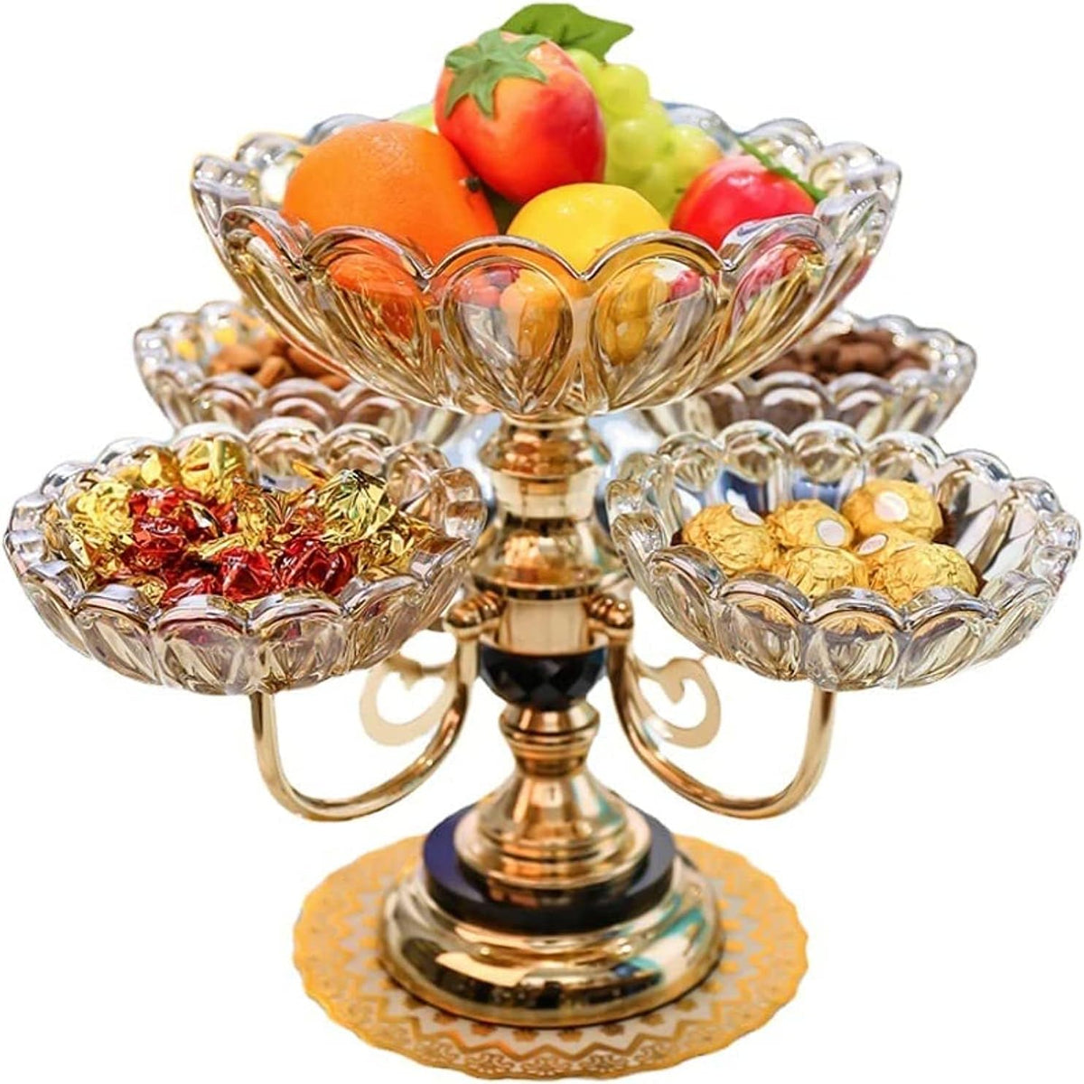 Crystal multilayer Dry Fruit Revolving