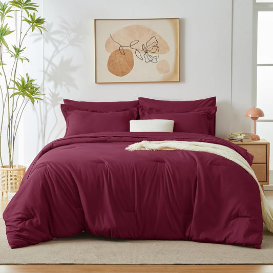 Solid Duvet Cover-Plum Bed Sheets Apricot