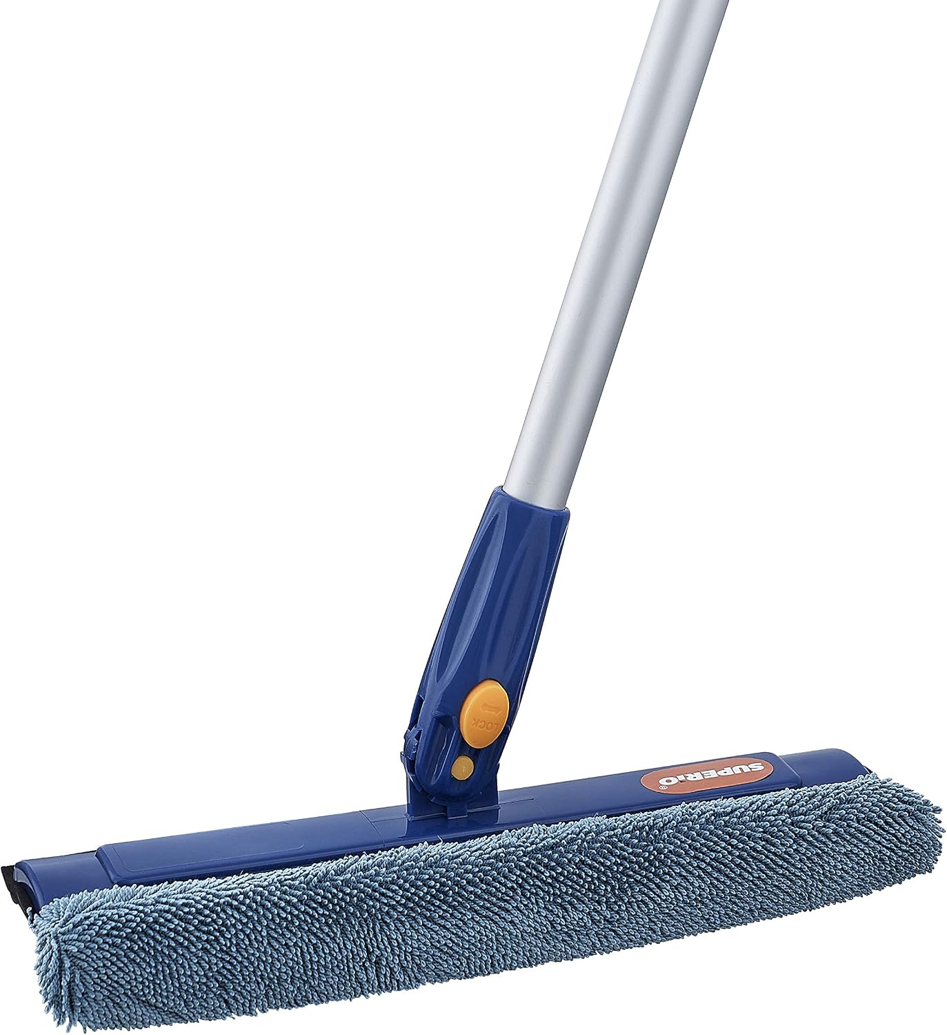 Window & Glass Cleaner With Telescopic Handle & Rubber Squeegee SA2408-115 Glass Cleaner Apricot