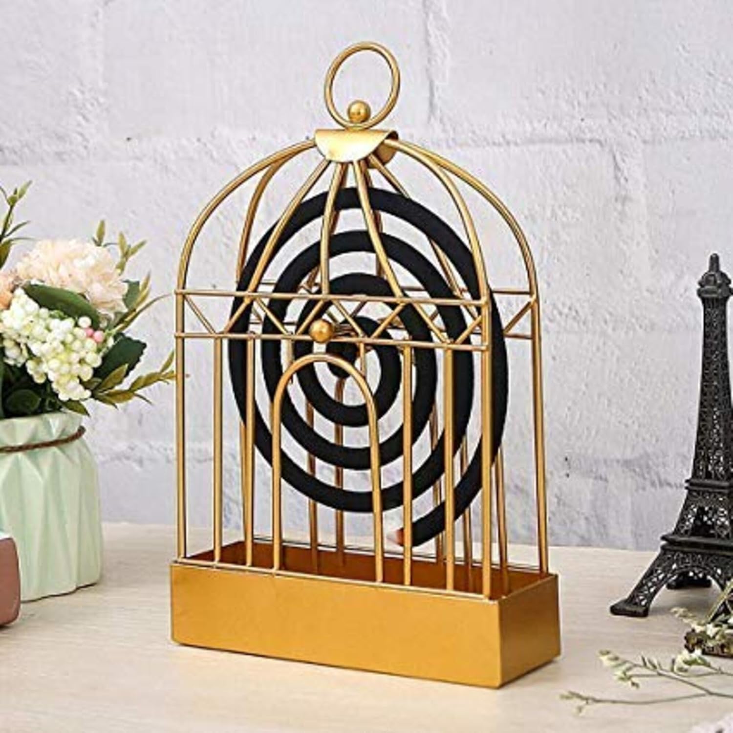 Iron Mosquito Coil Holder-Golden Apricot