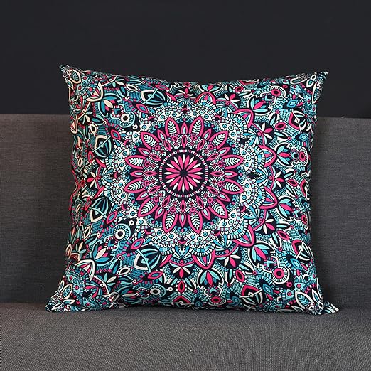 9 PCs Digital Printed Cushions Assorted-SA21-25 cushions Apricot   