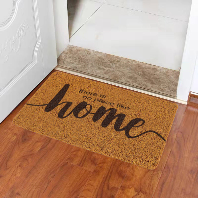 Anti-Slip Door Mat(312)5404-Home Door Mats Apricot   