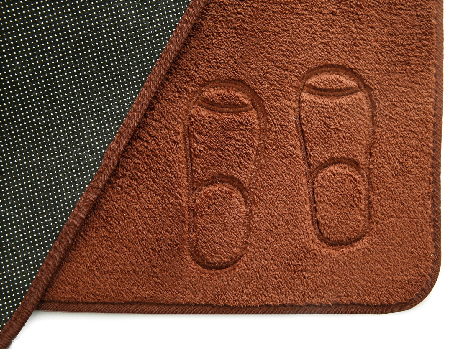 Anti-Slip Door Mat(318)5420-Brown Feet Door Mats Apricot   