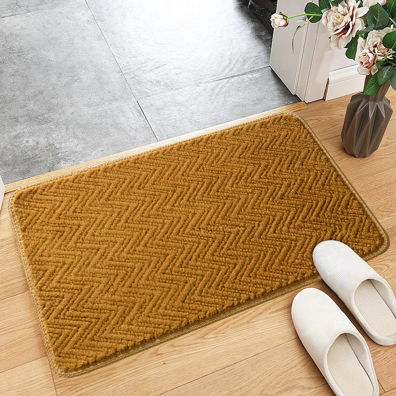 Anti-Slip Door Mat-5833Khakki(SA2405-170) Door Mats Apricot   