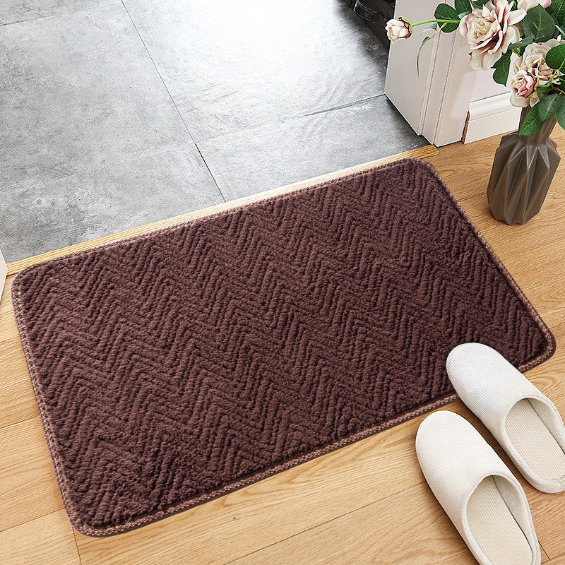 Anti-Slip Door Mat-(5836)BROWN(SA2405-170) Door Mats Apricot   