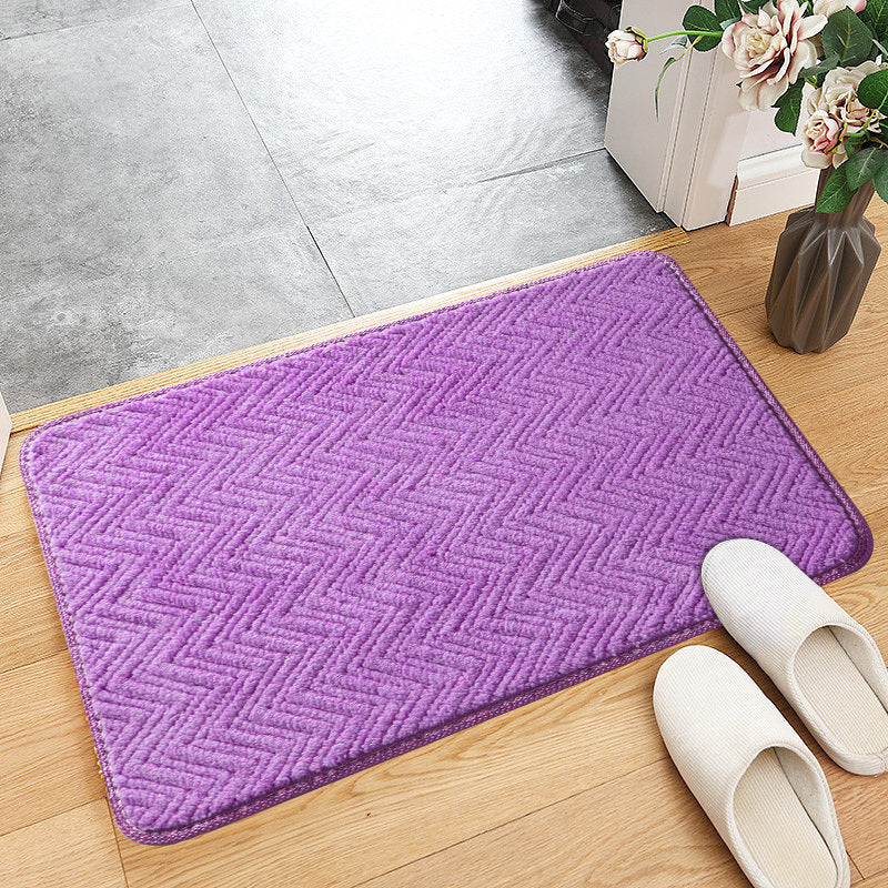 Anti-Slip Door Mat-Lilac(SA2405-170) Door Mats Apricot   