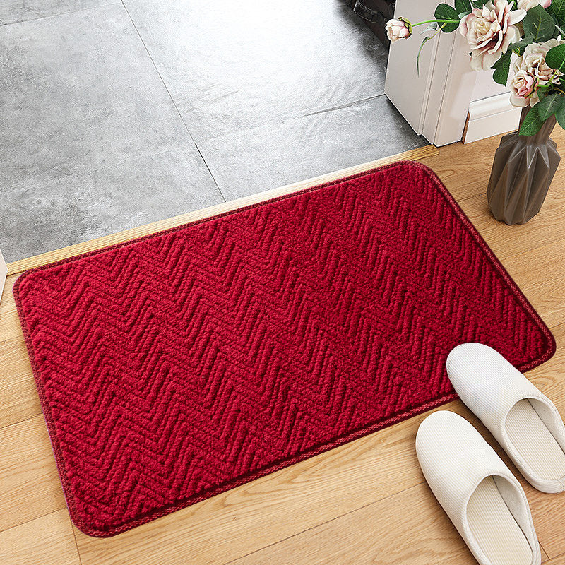 Anti-Slip Door Mat-RED(SA2405-170) Door Mats Apricot   