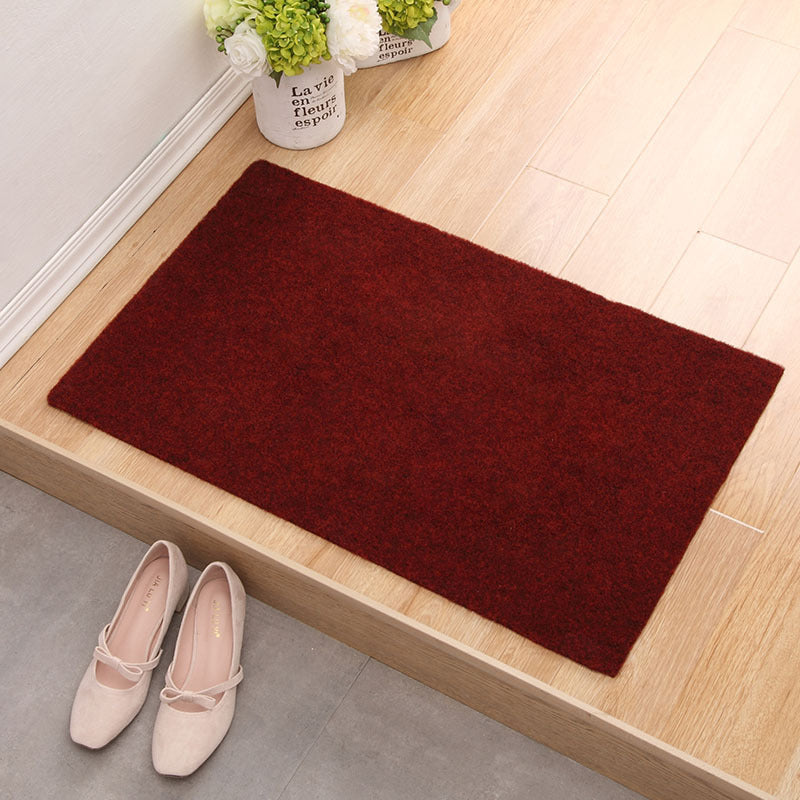 Anti-Slip Door Mat(SA2405-32)-14322Maroon Door Mats Apricot   