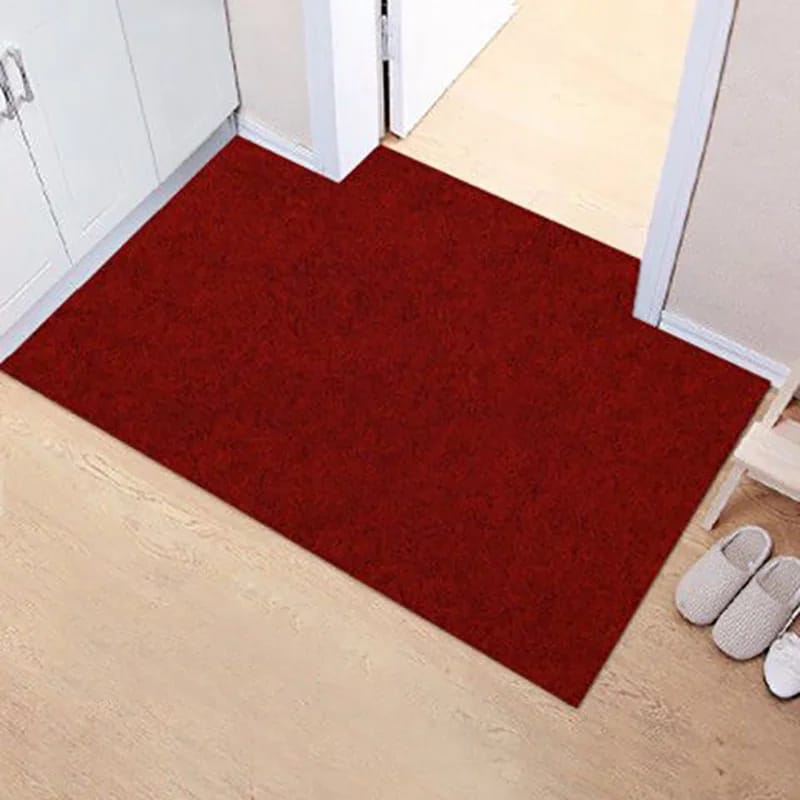 Anti-Slip Door Mat(SA2405-32)-14322Maroon Door Mats Apricot   