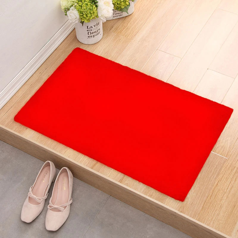 Anti-Slip Door Mat(SA2405-32)-Red Door Mats Apricot   