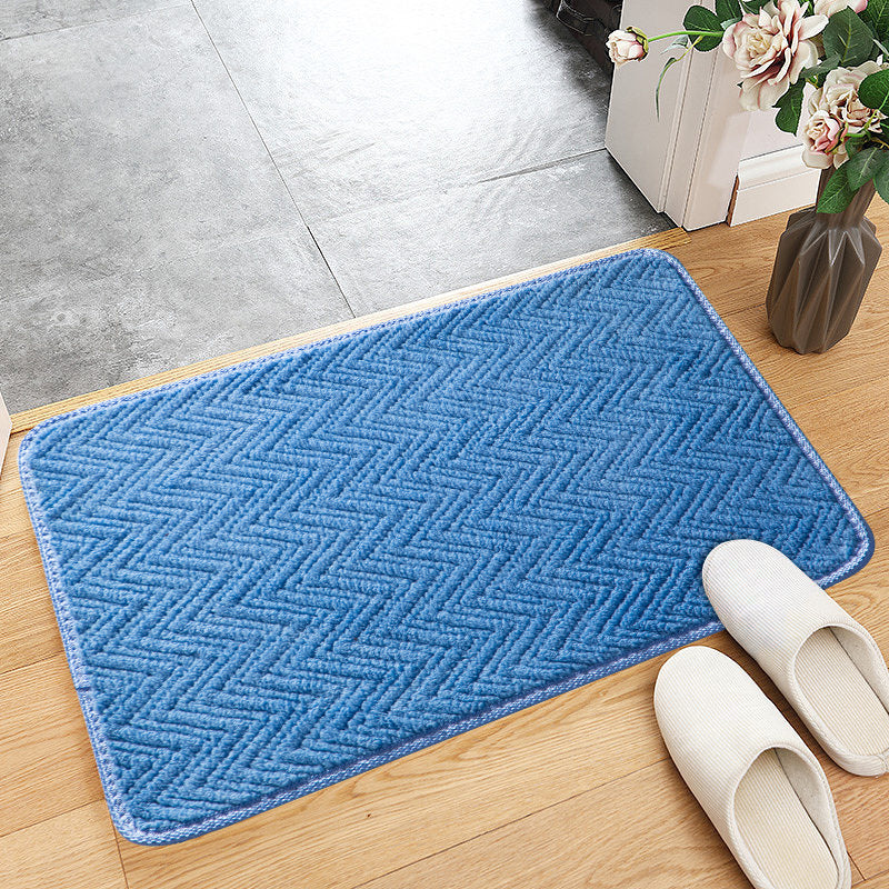 Anti-Slip Door Mat-SKY BLUE5835(SA2405-170) Door Mats Apricot   