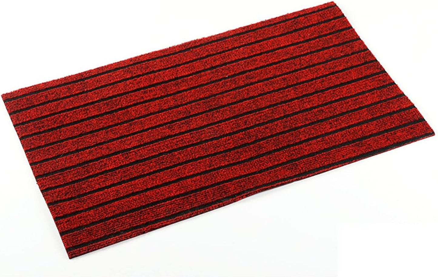 Anti-Slip Door Mat Stripes(SA2405-33) Door Mats Apricot Maaroon  