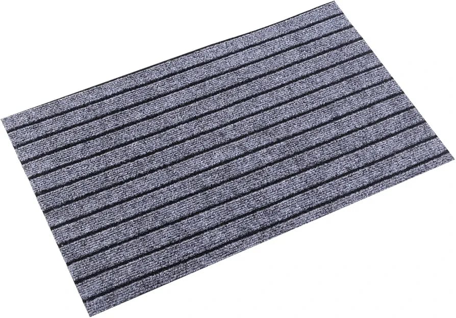 Anti-Slip Door Mat Stripes(SA2405-33) Door Mats Apricot   