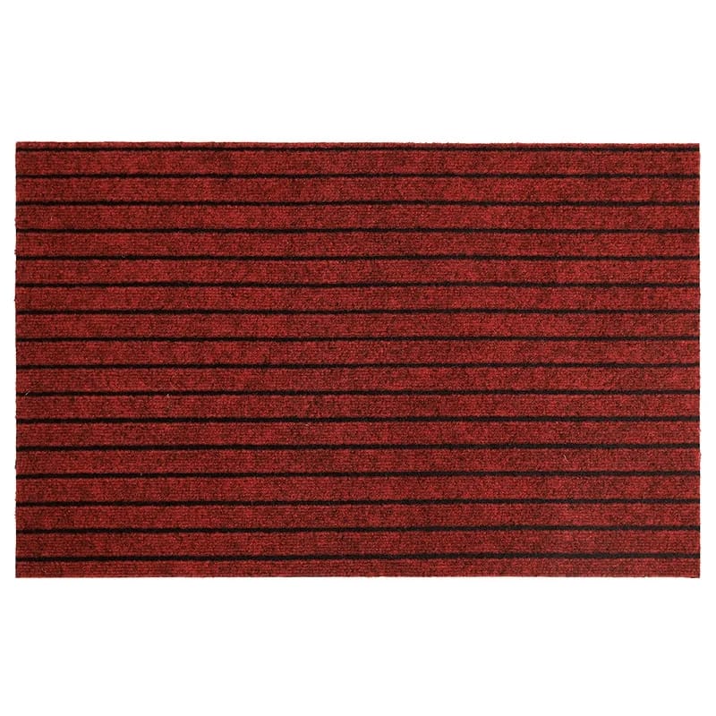 Anti-Slip Door Mat Stripes(SA2405-33) Door Mats Apricot Red  