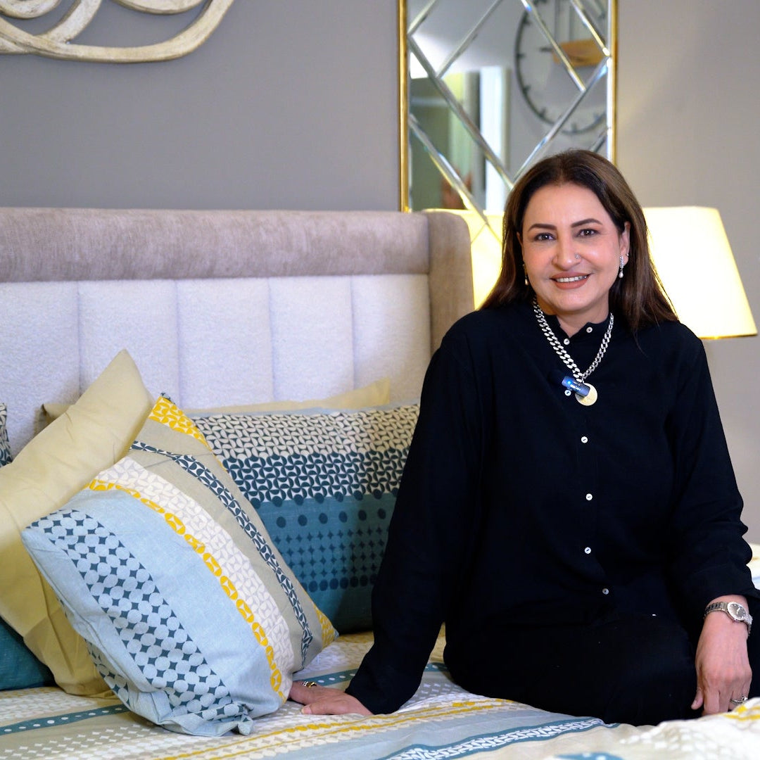 Duvet Cover-Bohemian Bed Sheets Apricot