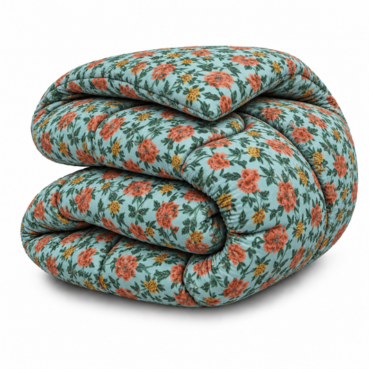 1 PC Single Percale Razai- Coral Cove
