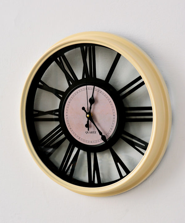 45 Cm Wall Clock-Ash Roman