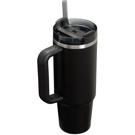 Stanley Quencher H2.0 FlowState™ Tumbler 40 OZ-1200ML-Black Tumbler Apricot