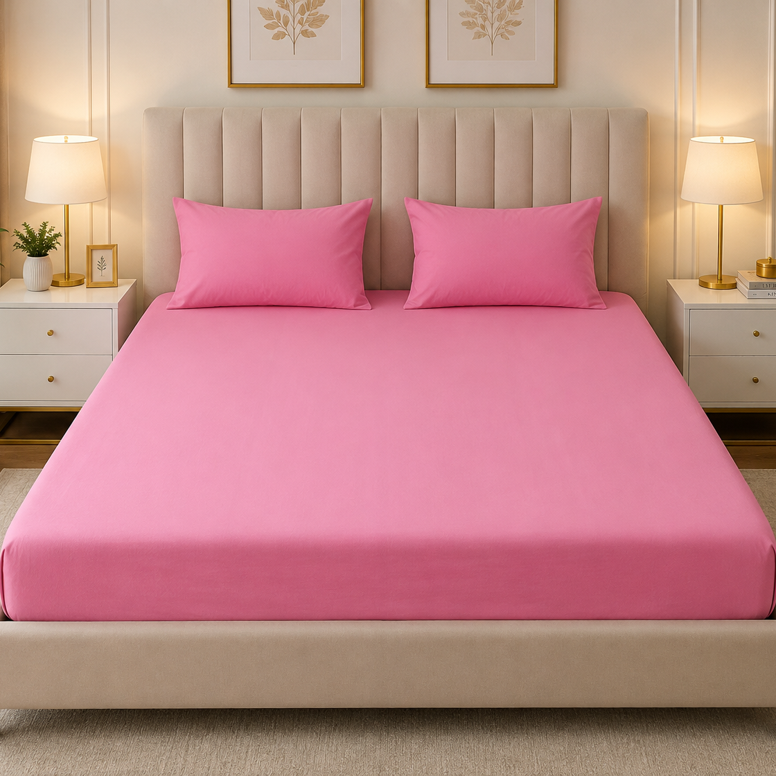 Fitted Bed Sheet- PFT0289