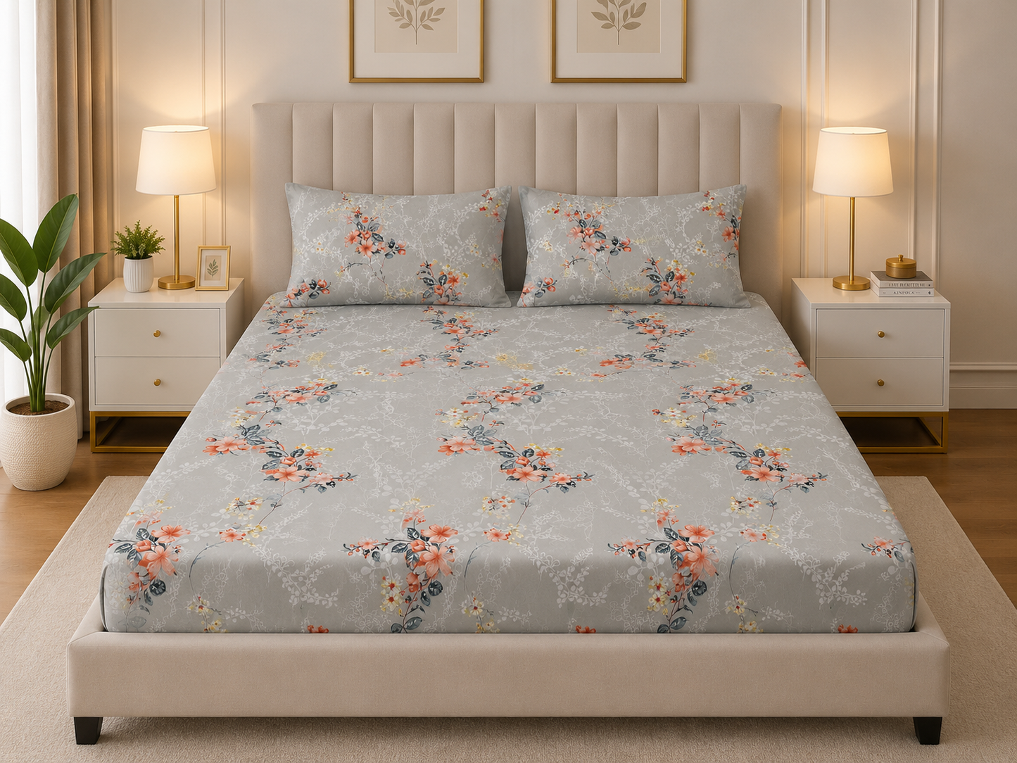 Fitted Bed Sheet- FTM001