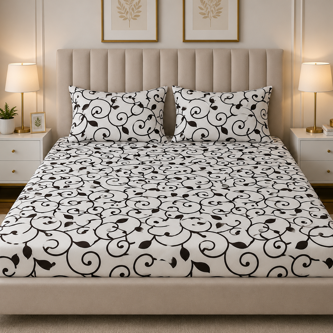 Fitted Bed Sheet- FTM003