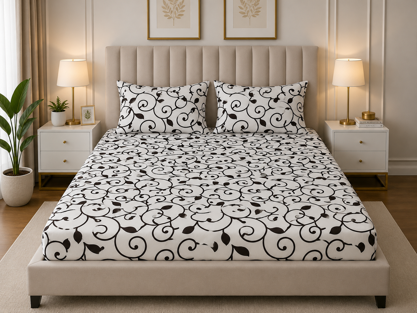 Fitted Bed Sheet- FTM003