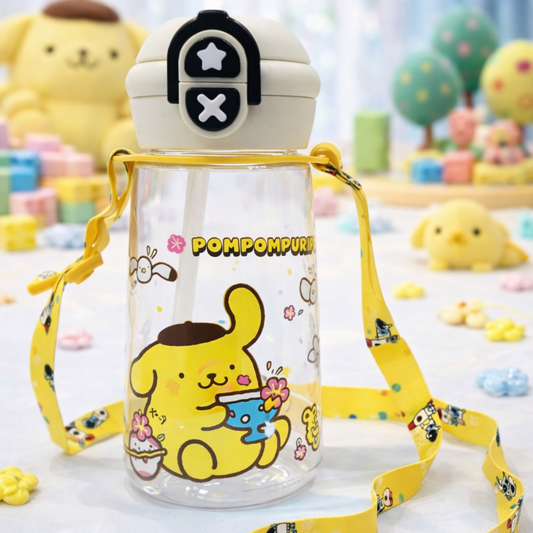 Cute Cartoon Water Bottle (SA2510-147)Yellow Apricot