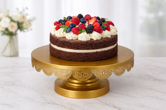 10 Inches Cake Stand Gold (SA2510-072)