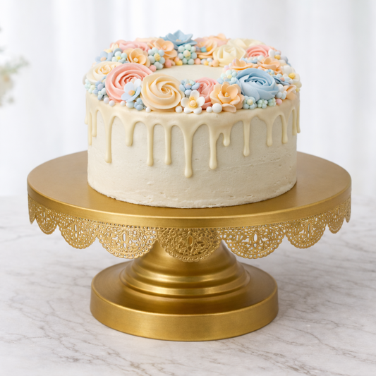10 Inches Cake Stand Gold (SA2510-072)