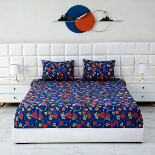 Fitted Bed Sheet-Botanic