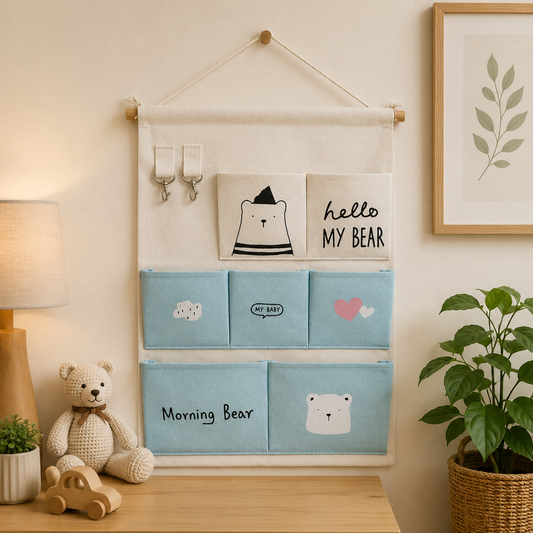 Wall Hanging Storage Bag- WH029 Apricot