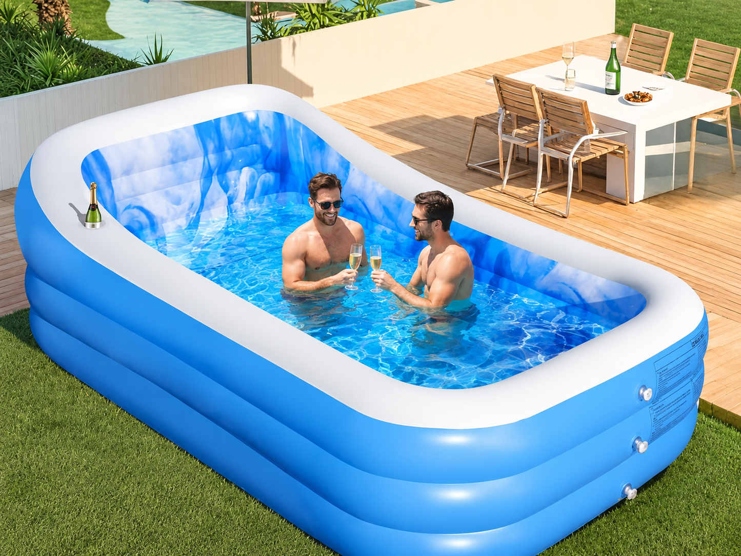 Inflatable Swimming Pool SA2510-036 Apricot