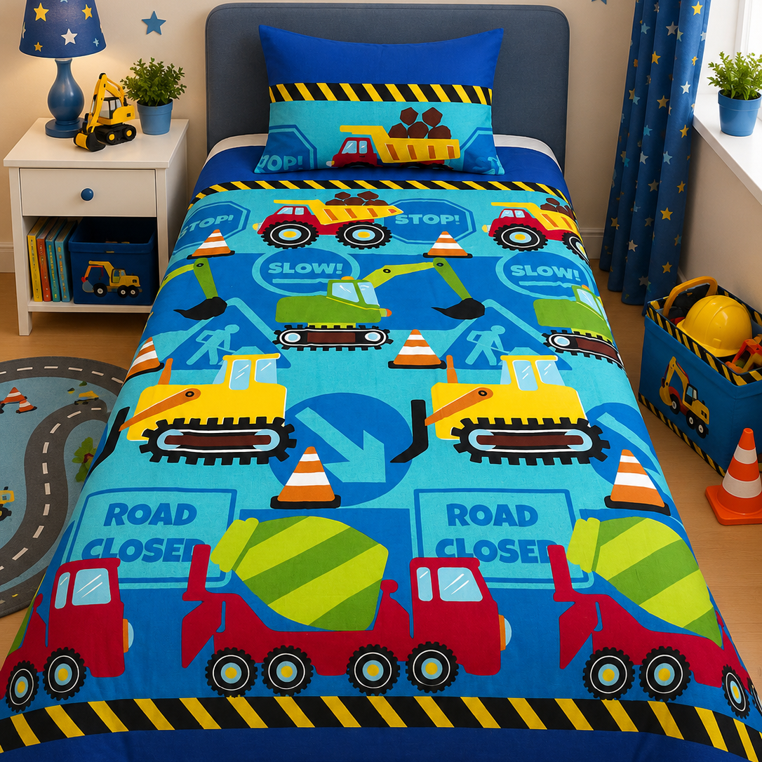 2Pcs Single Bed Sheet- Sb139 single bed sheet Apricot