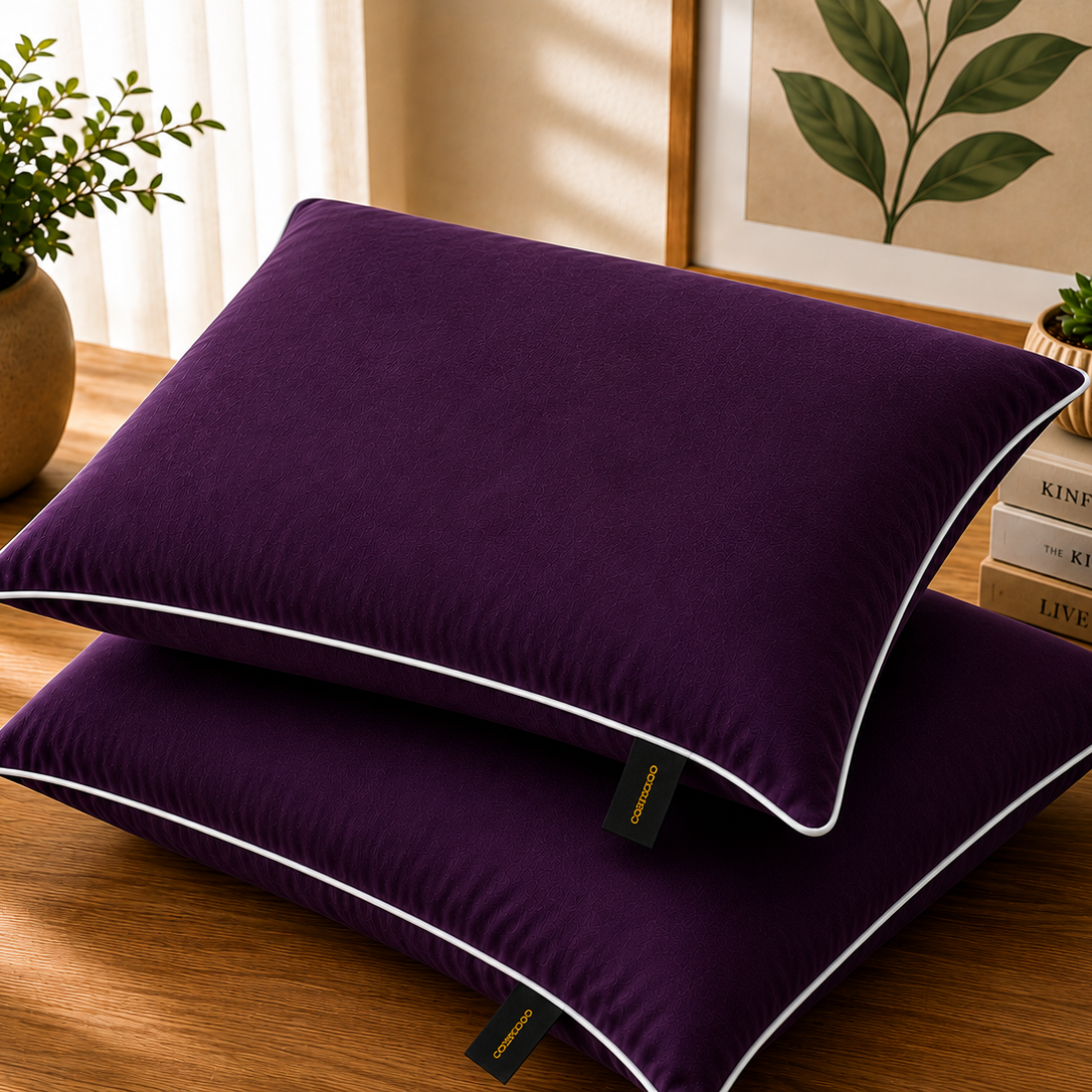 Printed Pillow Covers Pack of 2- PC0039 cushions Apricot