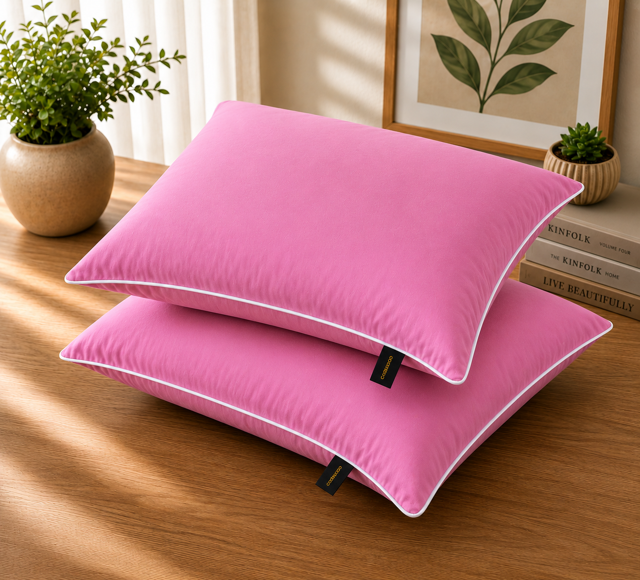 Printed Pillow Covers Pack of 2- PC0042