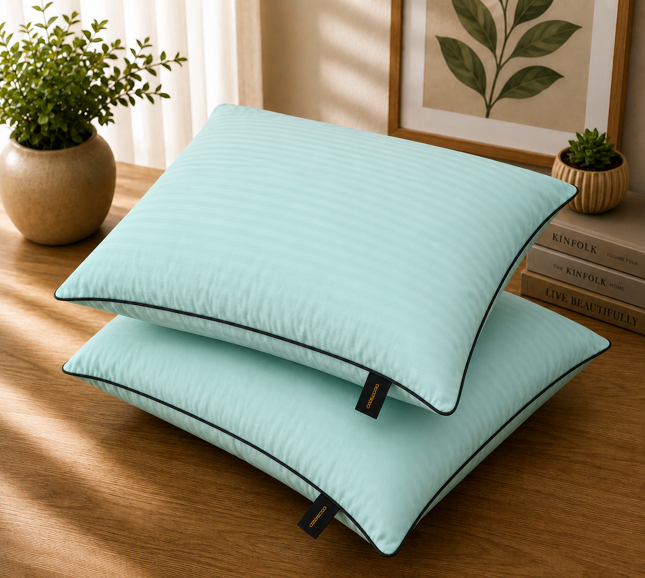 Dyed Pillow Covers Pack of 2- PC0045