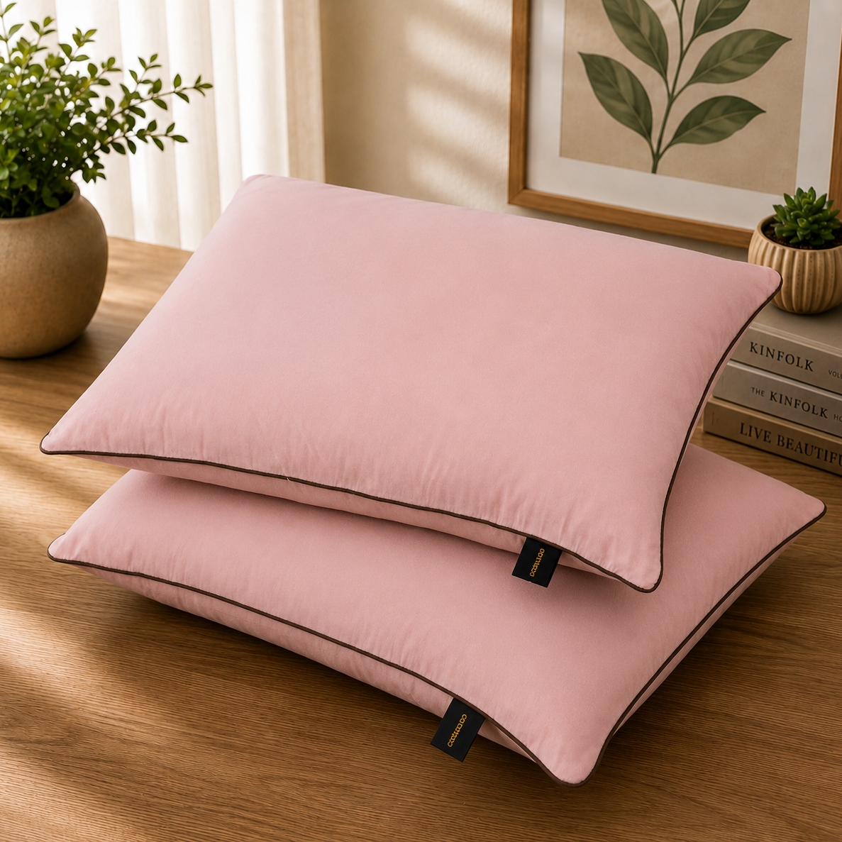 Dyed Pillow Covers Pack of 2- PC0047