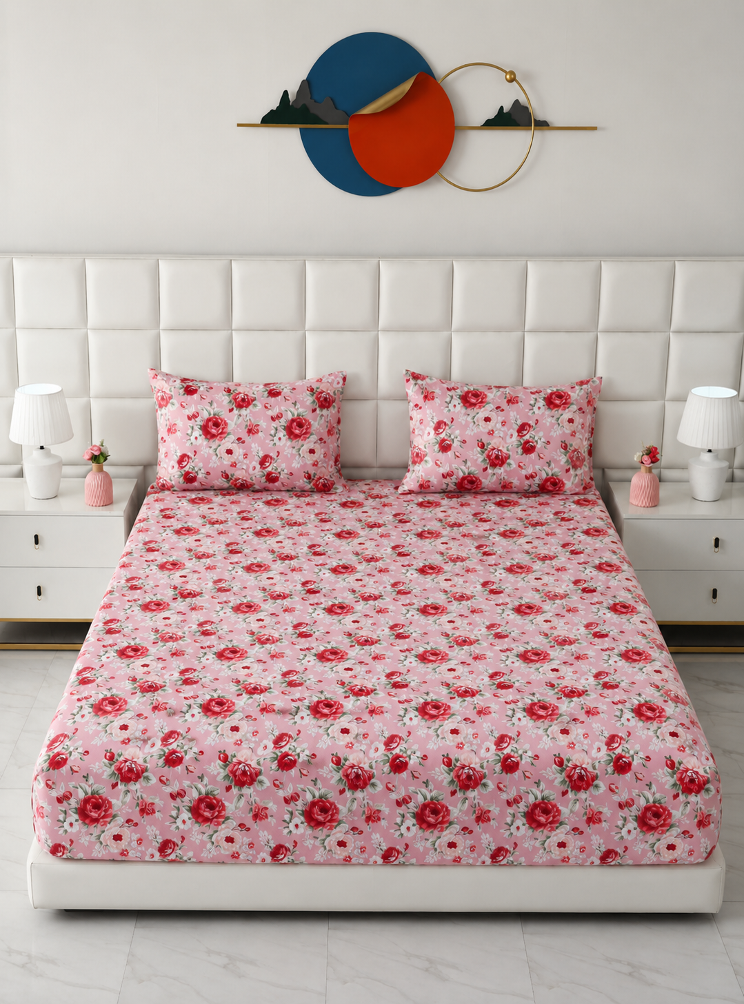 Fitted Bed Sheet- FT0047