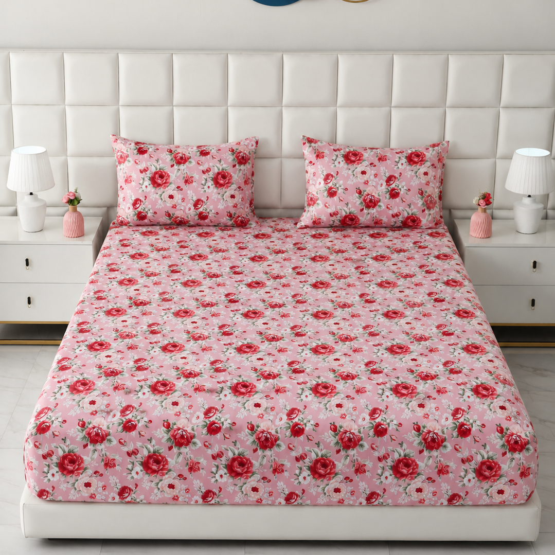 Fitted Bed Sheet- FT0047