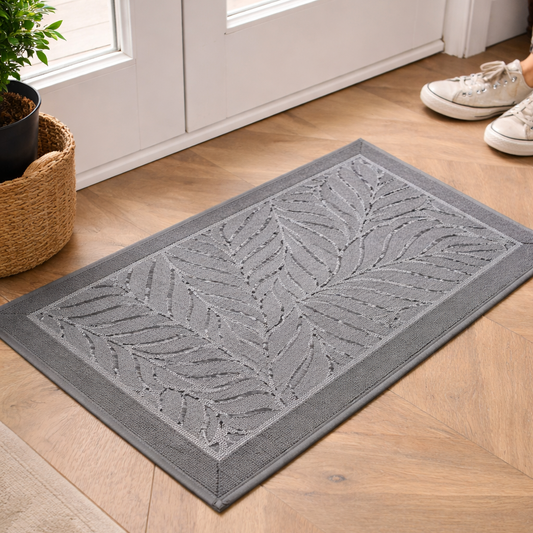 Anti-Slip Door Mat (SA2510-118)Grey Door Mats Apricot