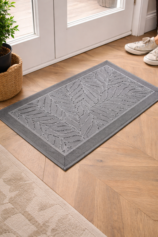 Anti-Slip Door Mat (SA2510-118)Grey Door Mats Apricot