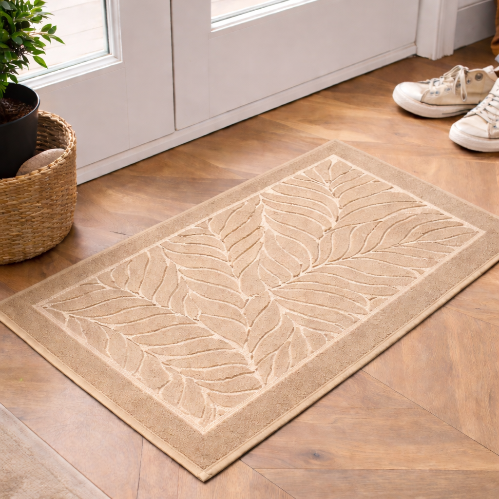 Anti-Slip Door Mat (SA2510-118)Khakii Door Mats Apricot