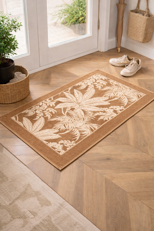 Anti-Slip Door Mat (SA2510-116)Brown Door Mats Apricot